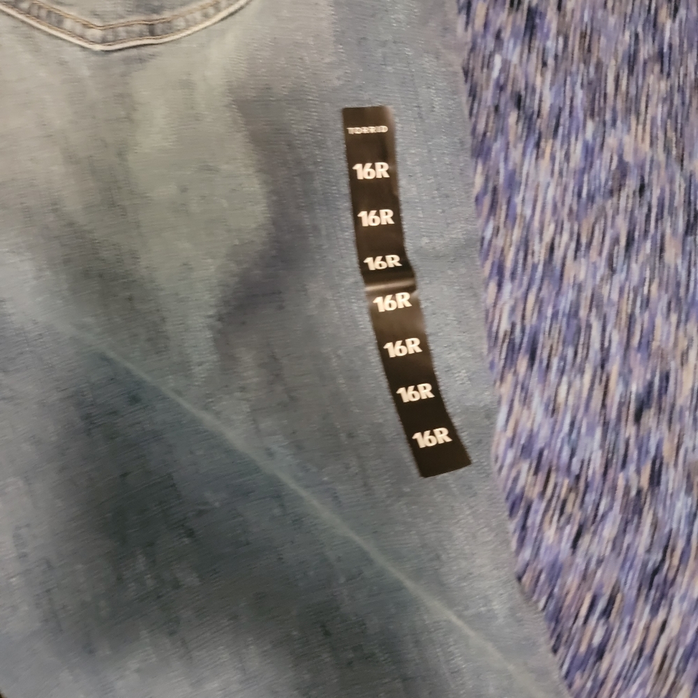 Torrid  jeans size 16R blue